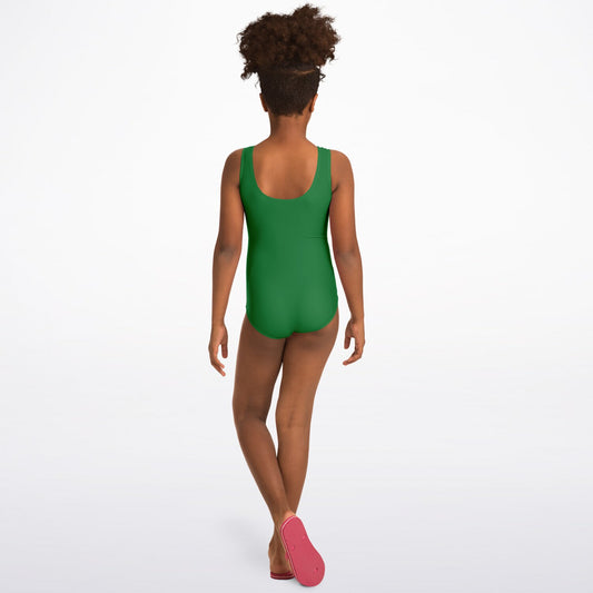 Youth Girl's One-Piece Swimsuit - Raiders Lacrosse Classic Logo