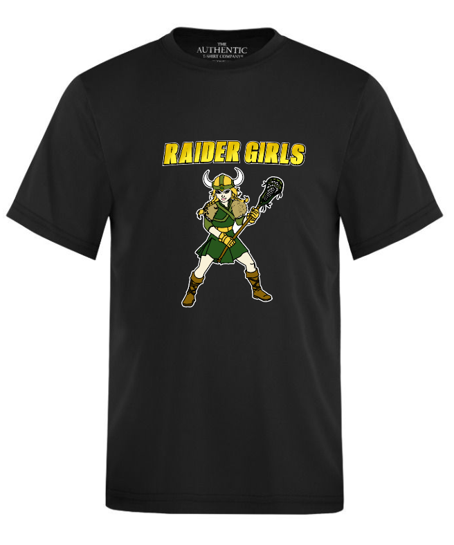 Raider Girls Athletic Crewneck Short Sleeve Shirt