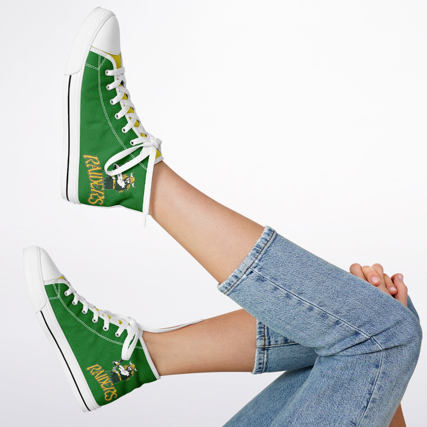 High Top Shoes - Raiders Classic Logo
