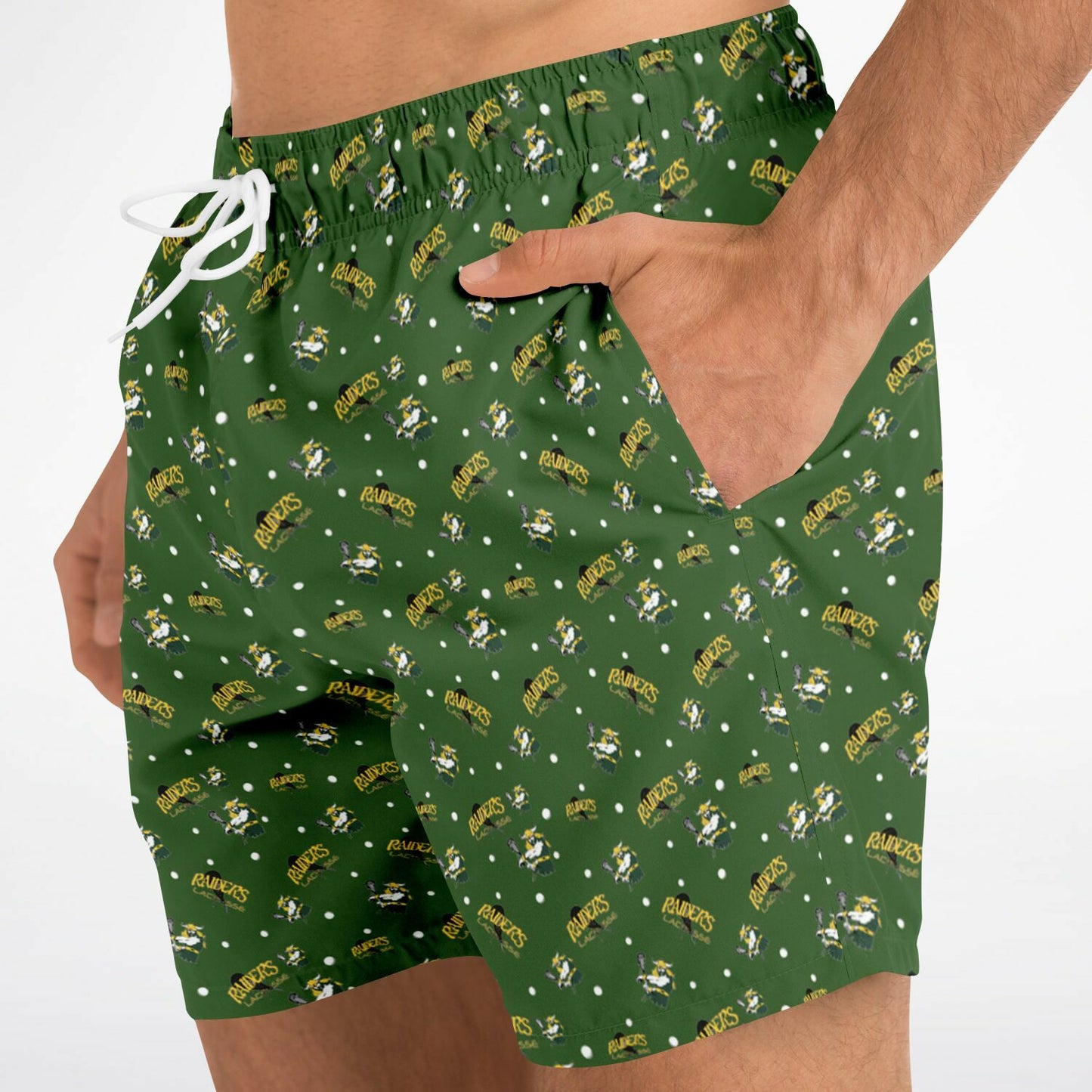 Swim Trunks Men - Raiders Pattern