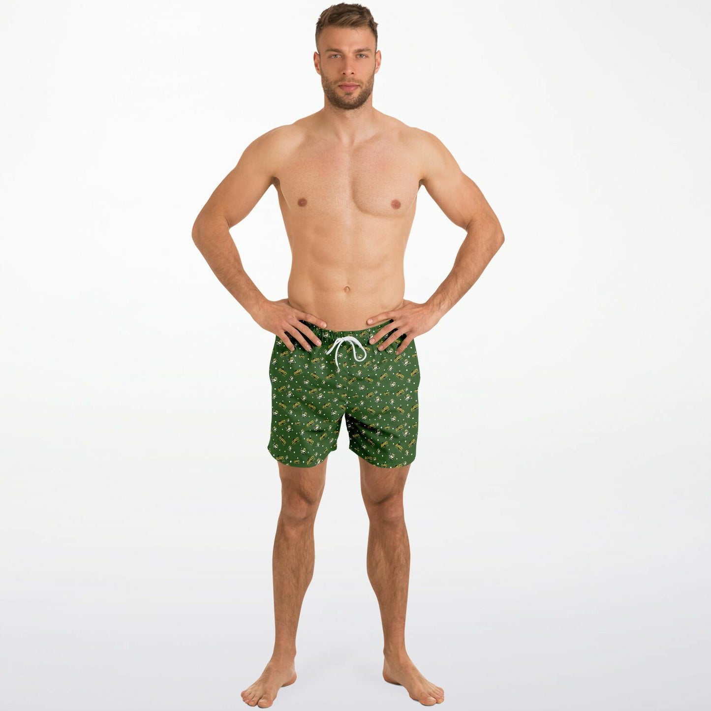 Swim Trunks Men - Raiders Pattern