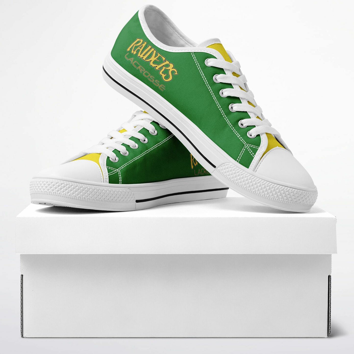 Low Cut Canvas Shoes - Raiders Lacrosse