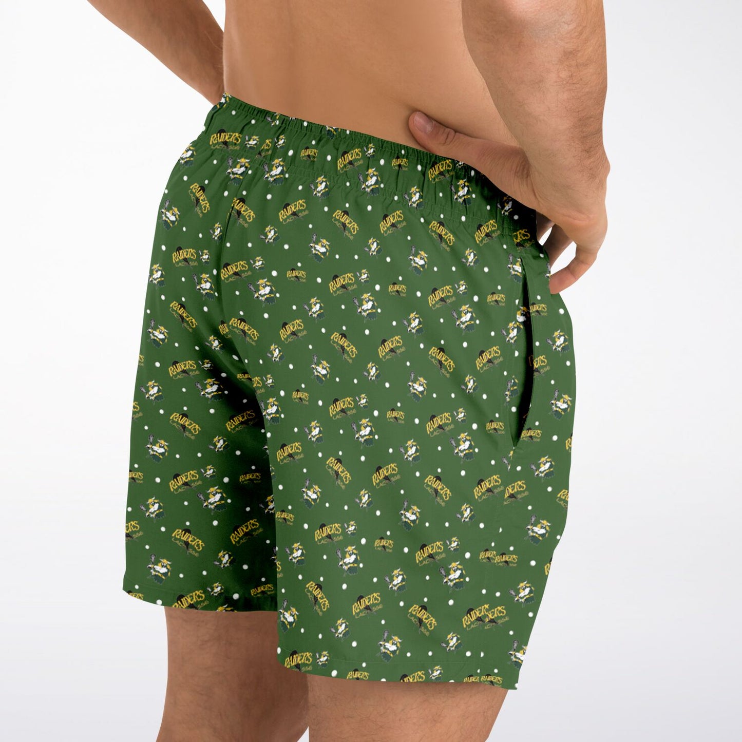 Swim Trunks Men - Raiders Pattern