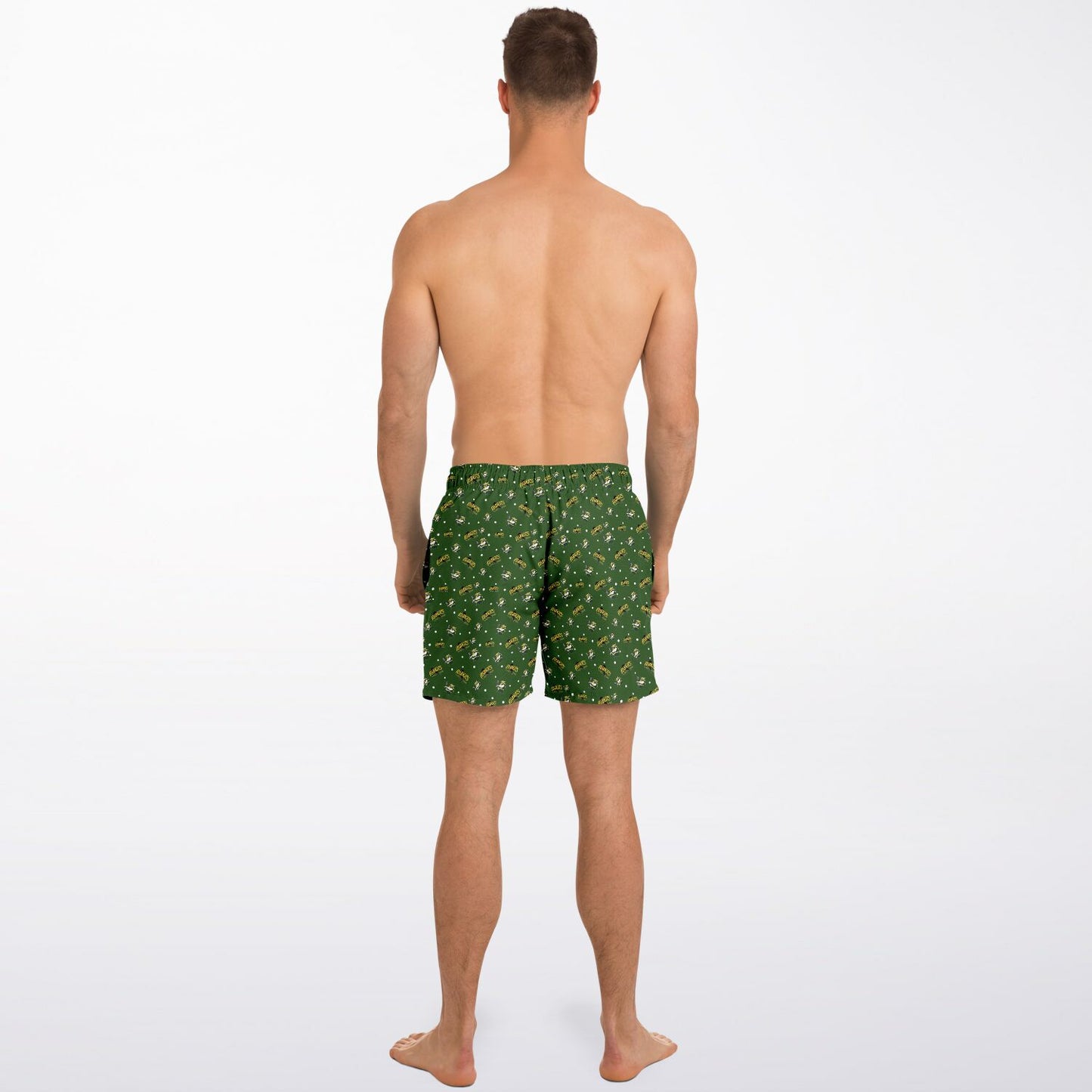 Swim Trunks Men - Raiders Pattern
