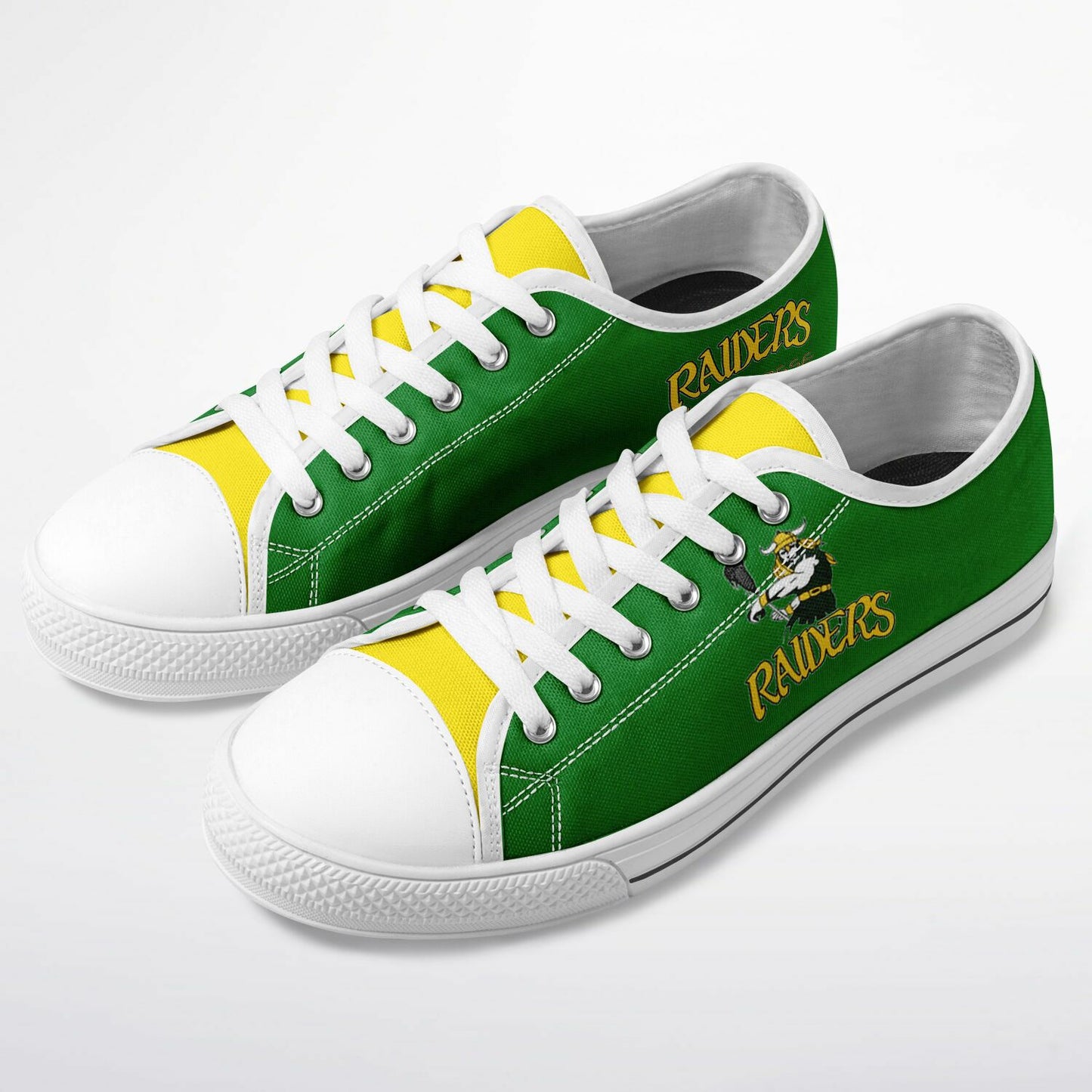 Low Cut Canvas Shoes - Raiders Lacrosse