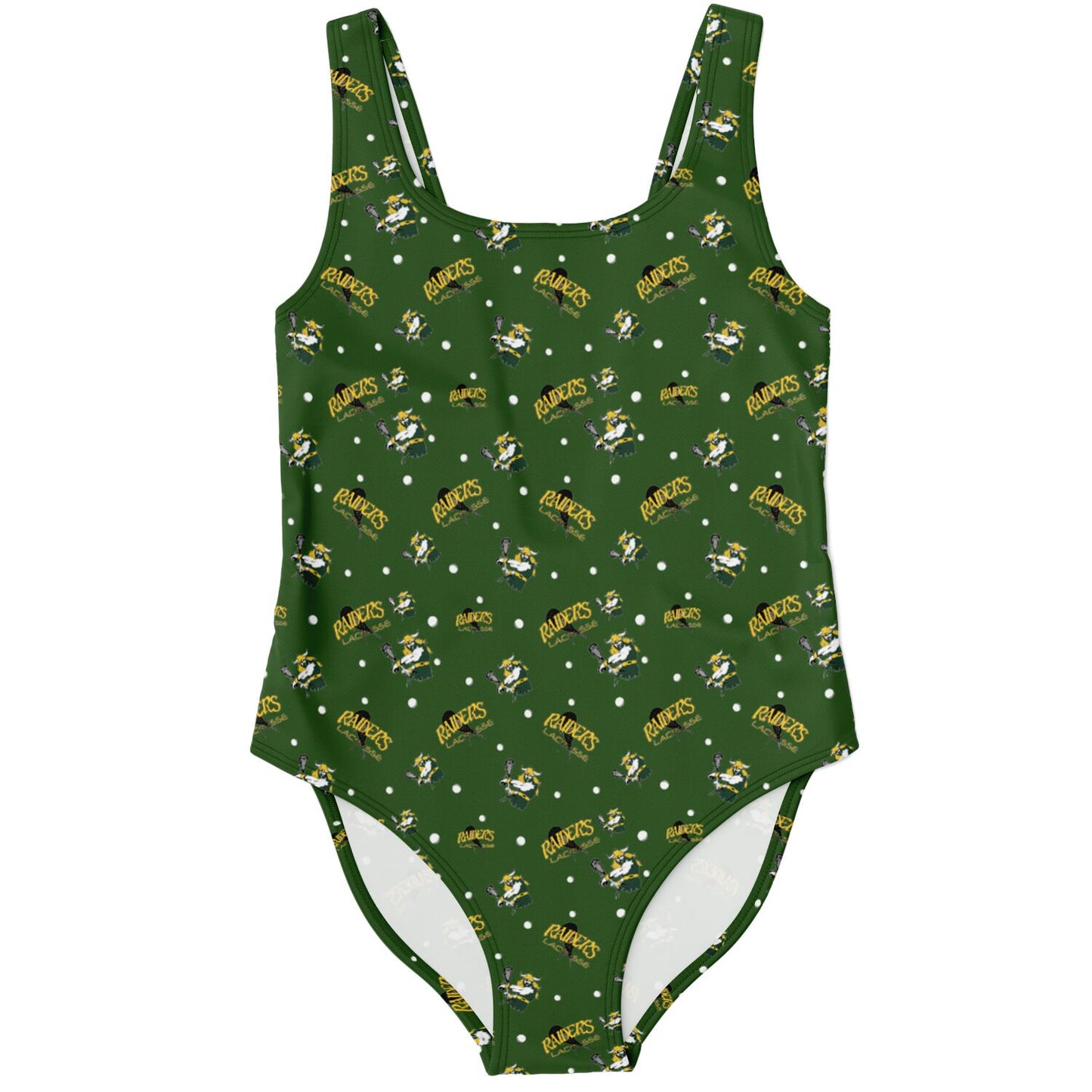Lady Raiders One-Piece Swimsuit - Raiders Pattern