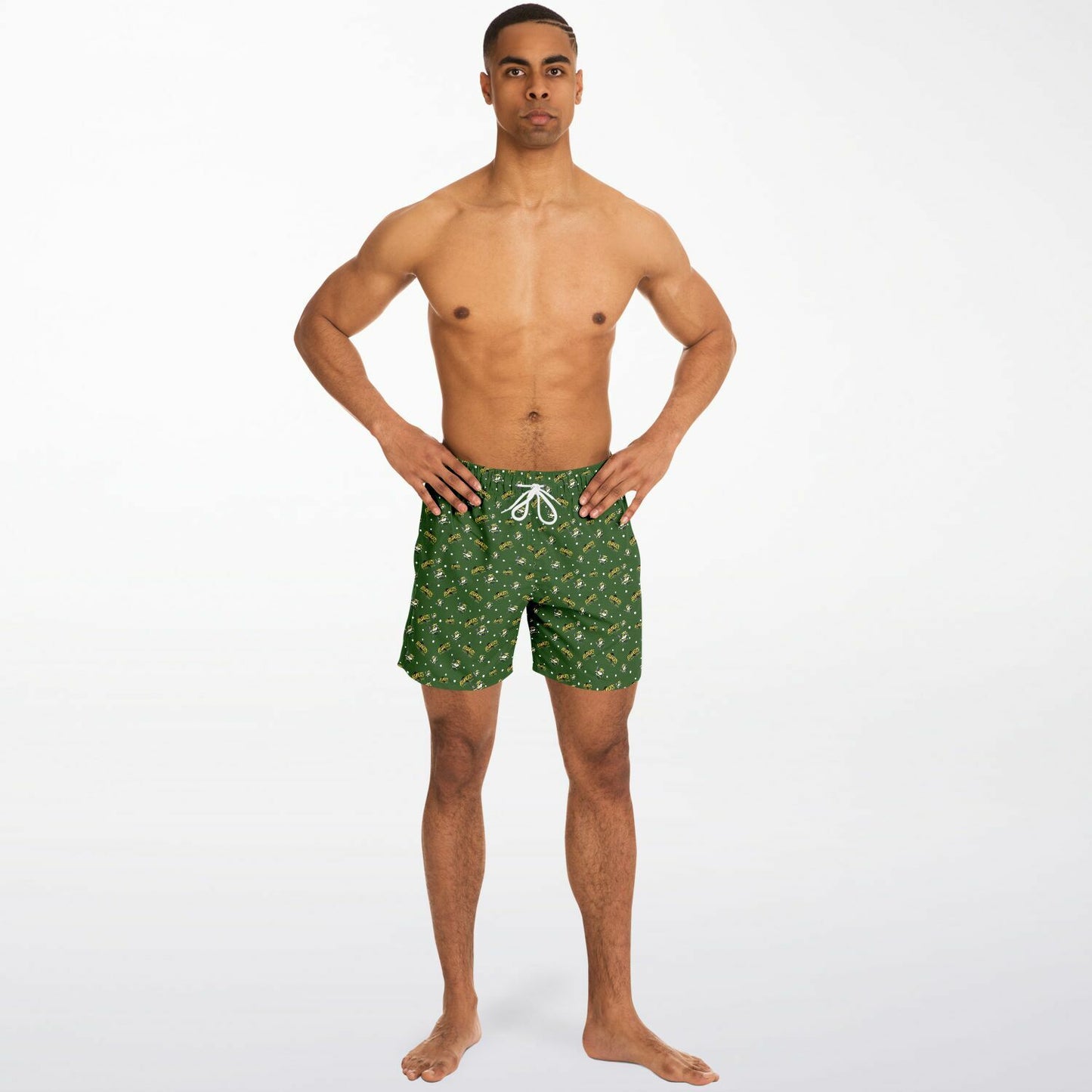 Swim Trunks Men - Raiders Pattern