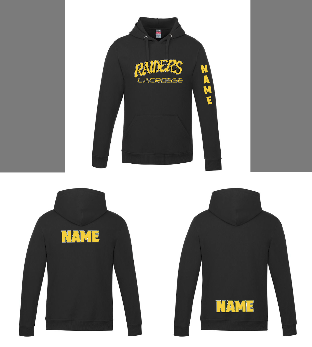 Raiders Pullover Hooded Sweatshirt
