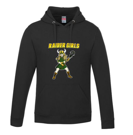 Raider Girls Lacrosse Pullover Hooded Sweatshirt