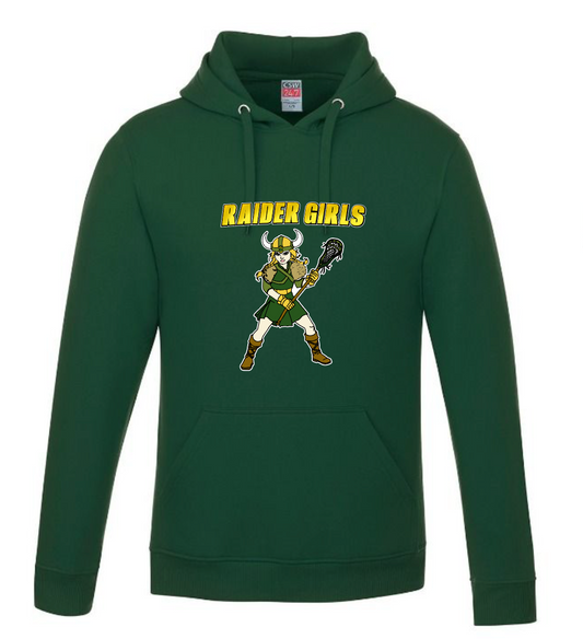 Raider Girls Lacrosse Pullover Hooded Sweatshirt