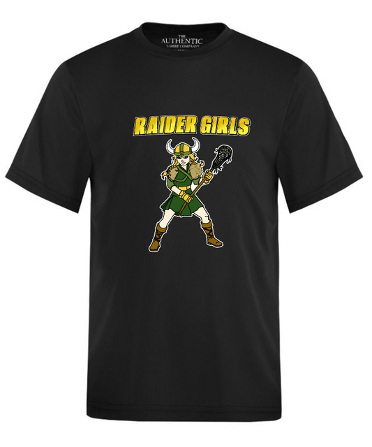 Raider Girls Athletic Crewneck Short Sleeve Shirt
