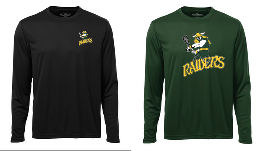 Raiders Long Sleeve Athletic Shirt
