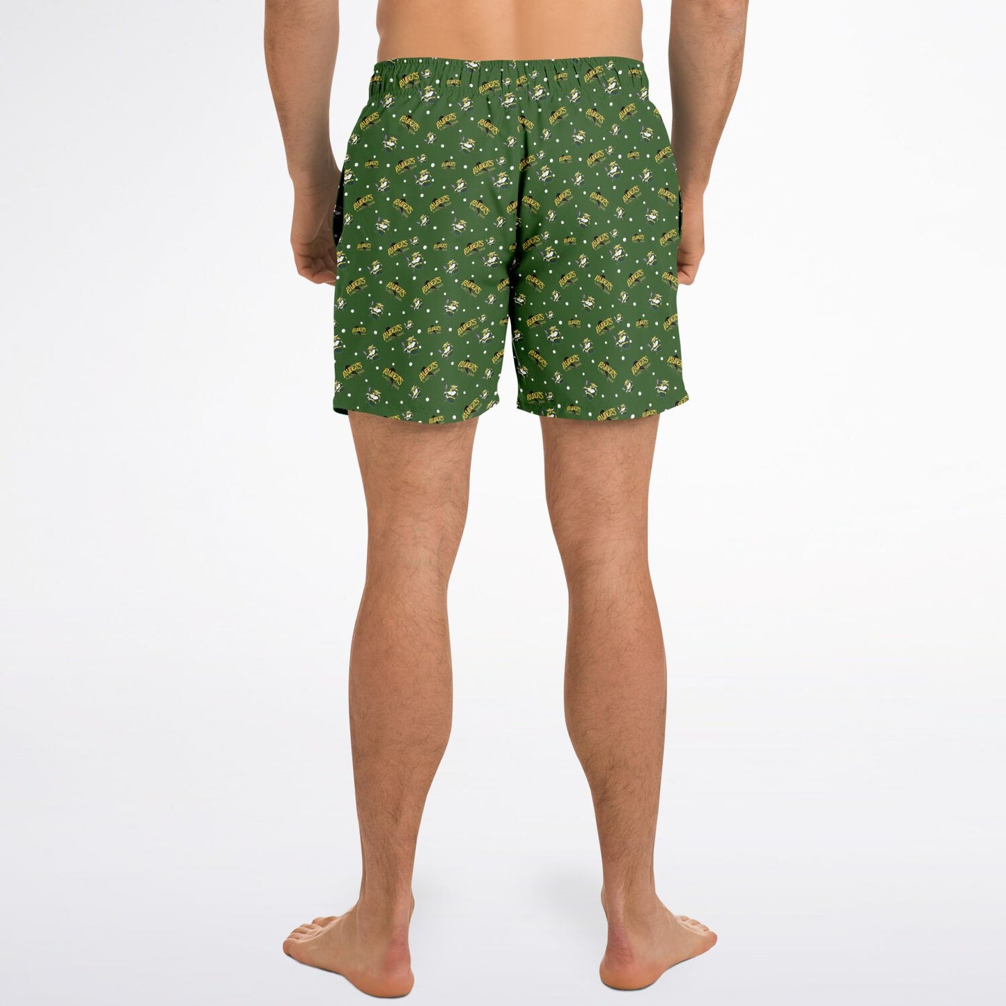 Swim Trunks Men - Raiders Pattern