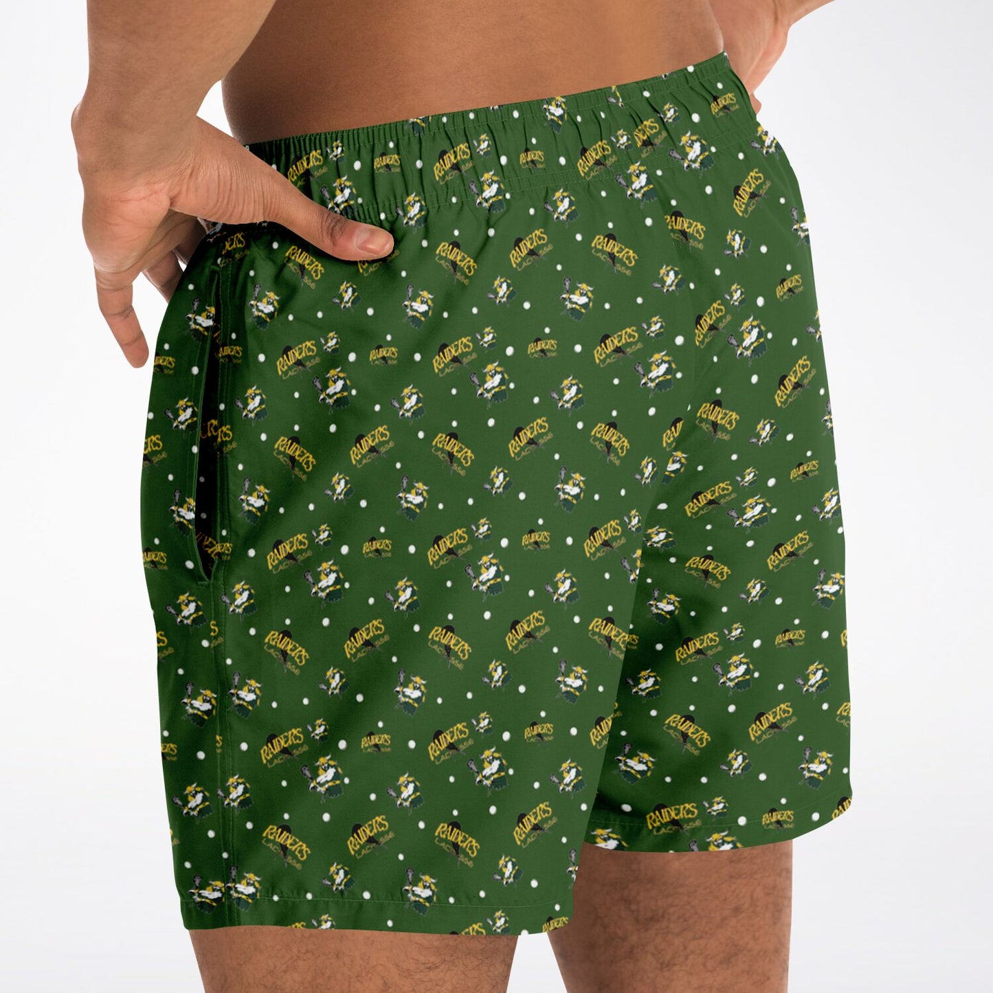 Swim Trunks Men - Raiders Pattern