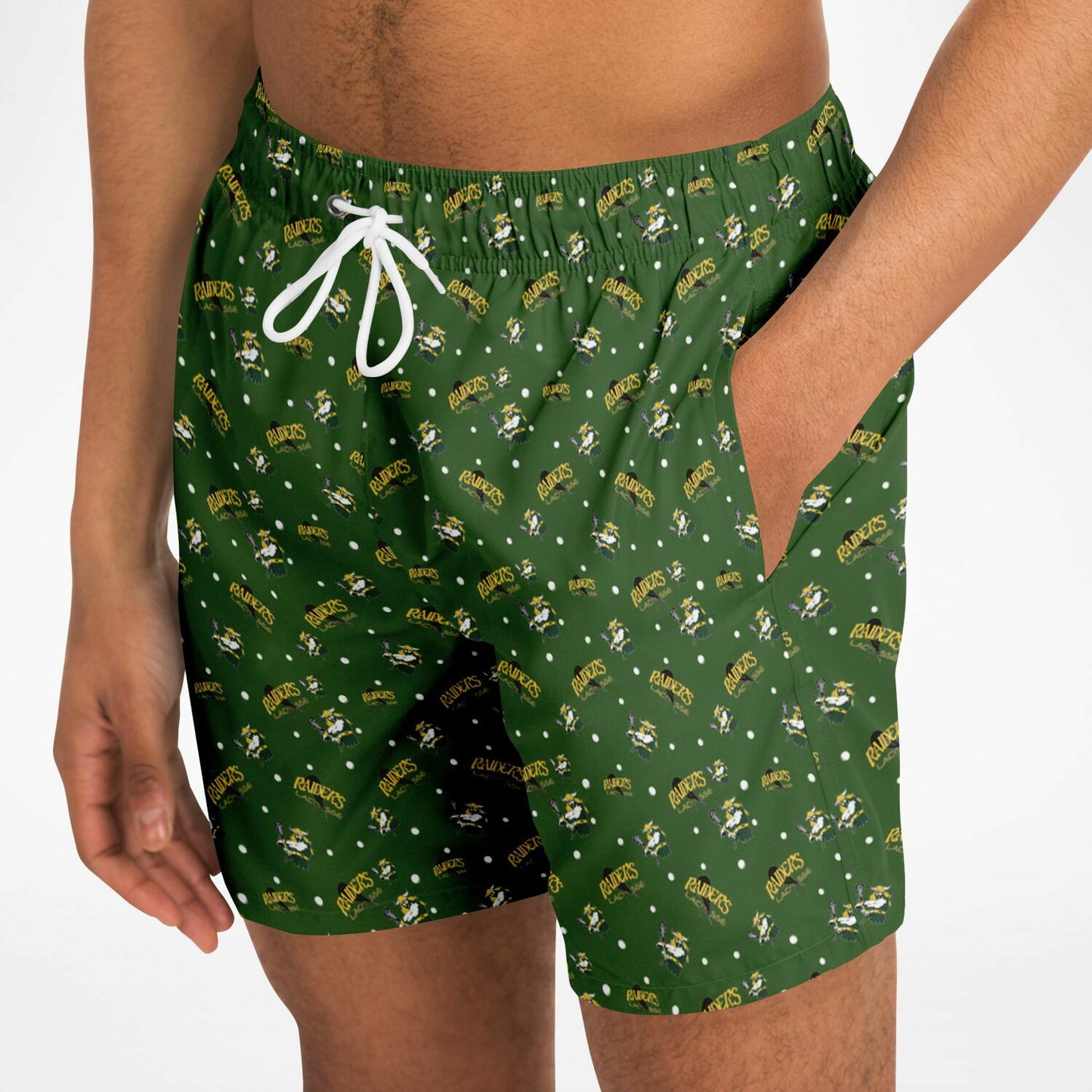 Swim Trunks Men - Raiders Pattern
